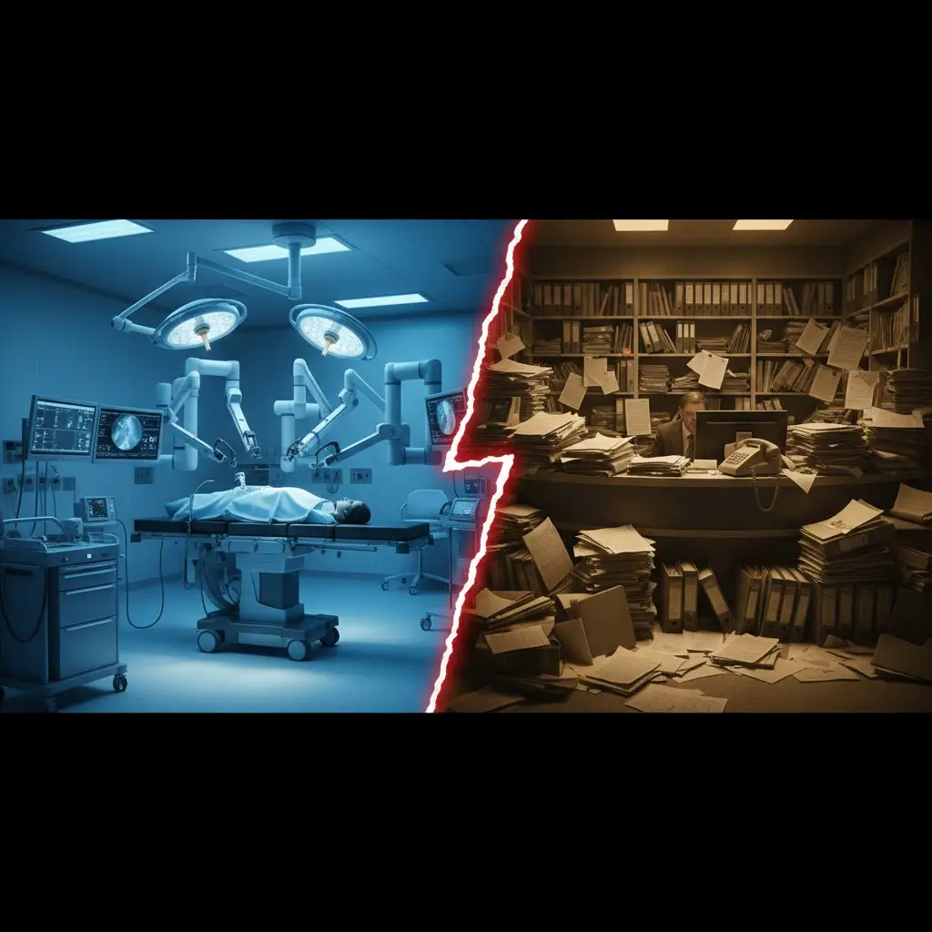 AI appointment scheduling interface showing healthcare automation