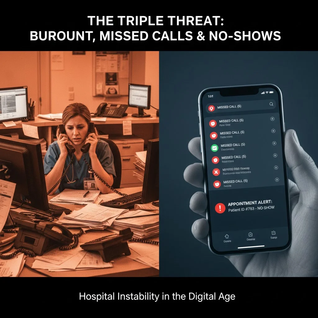 AI appointment scheduling interface showing healthcare automation