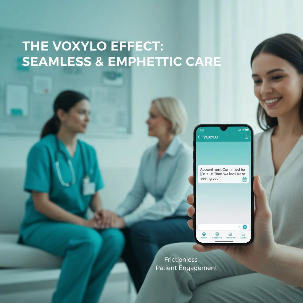 AI appointment scheduling interface showing healthcare automation