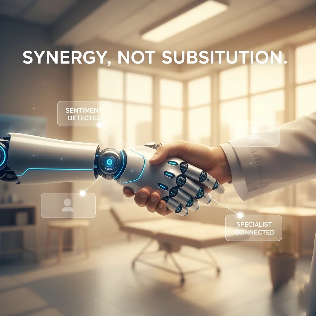 AI appointment scheduling interface showing healthcare automation