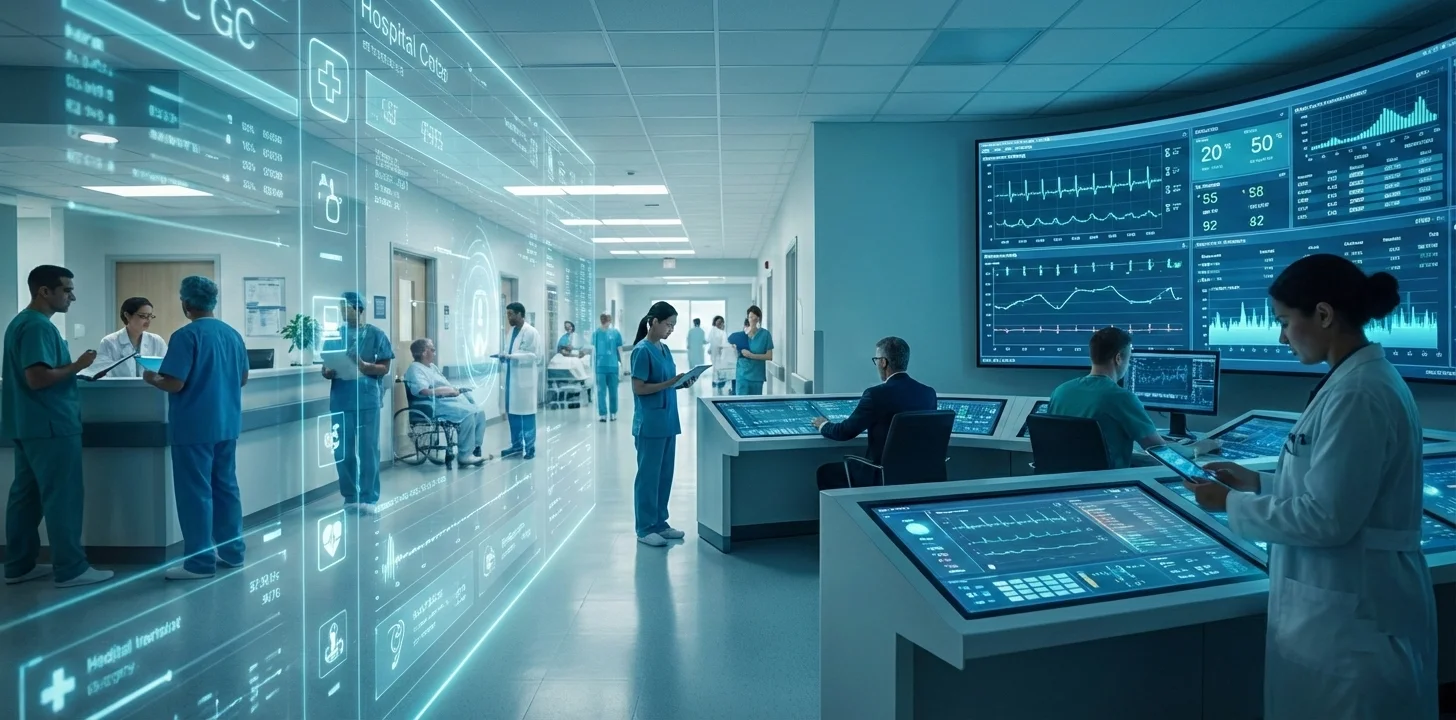 AI appointment scheduling interface showing healthcare automation